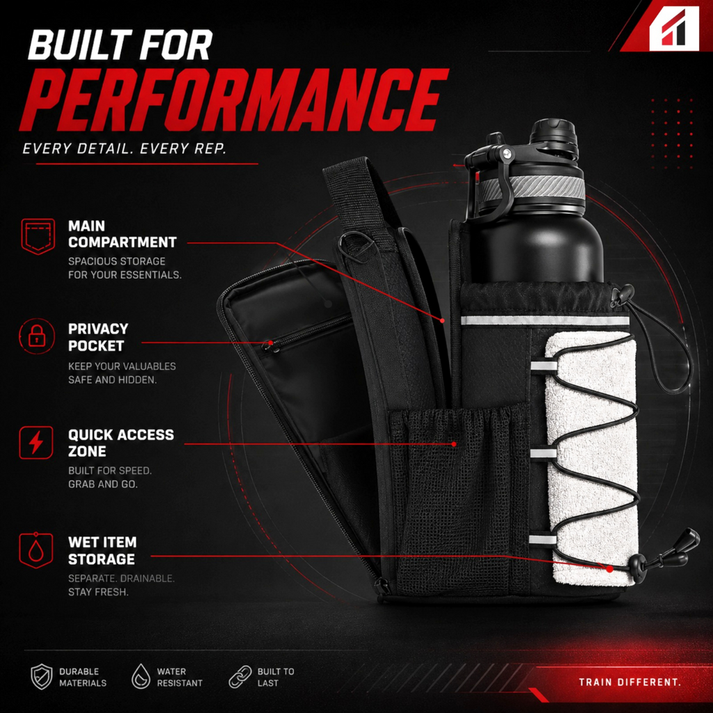 ILAFIT Magnetic Gym Bag